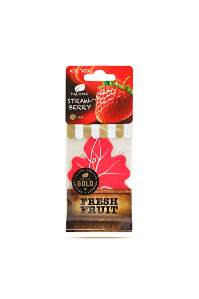 PALOMA Odorizant auto Gold Fresh Fruit cu aromă de căpșuni, parfum fructat de...