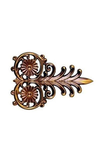 Dekonil Eskitme - Kahverengi Saray Tavan Mızrak Motif 14*21 cm - 2 Adet