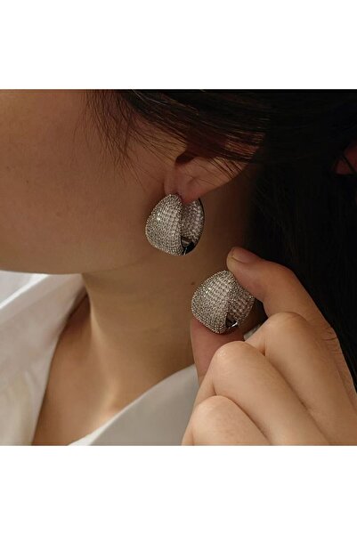 Choice WHITE B Super Shiny Tear Drop Shape European Sparkling Statement Chunk...