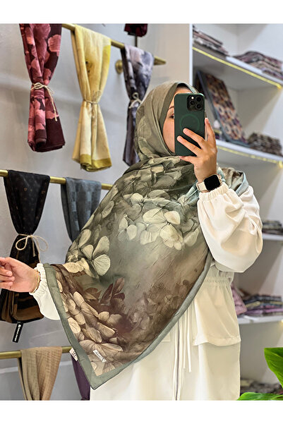 erabel scarfs Desenli Bambu Kraş Şal
