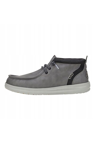 HEY DUDE HEYDUDE WALLY MID GRIP R CLASSIC 42051 | 42 |   GRI/NEGRU