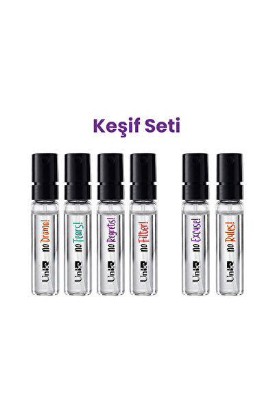 UnBe. Kadın & Erkek Koku Keşif Seti 6x2 ML