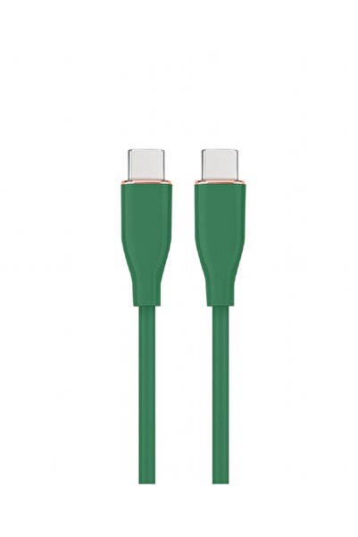 Gembird Cablu USB-C verde 60W 1.5 m silicon