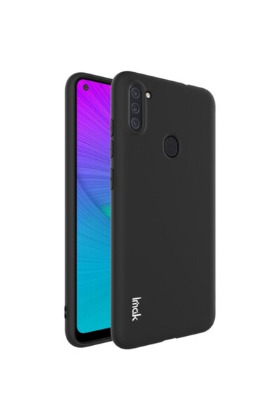 BLACK IMAK UC-1 Θήκη Σιλικόνης TPU για Samsung Galaxy M11