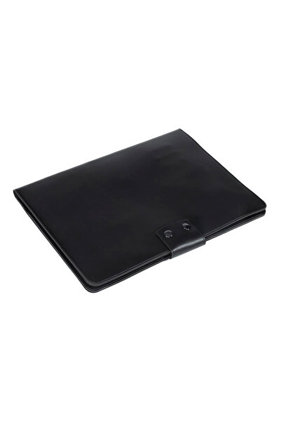 deridense Husă pentru tabletă, organizator din piele vegană, pentru Macbook Air Pro de 15,6 inchi