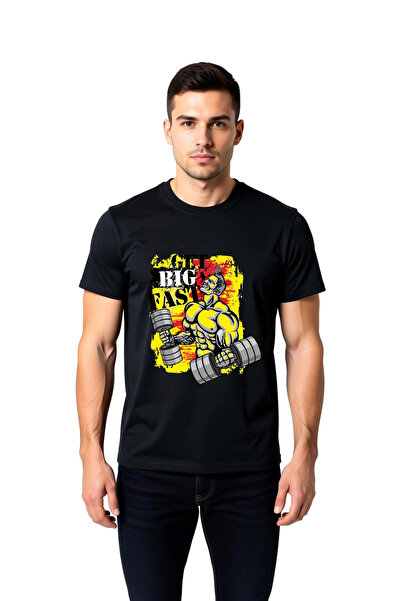 PayBuy Men's Bodybuilding Motivation Printed T-Shirt Dynamic Sports Design Re...
