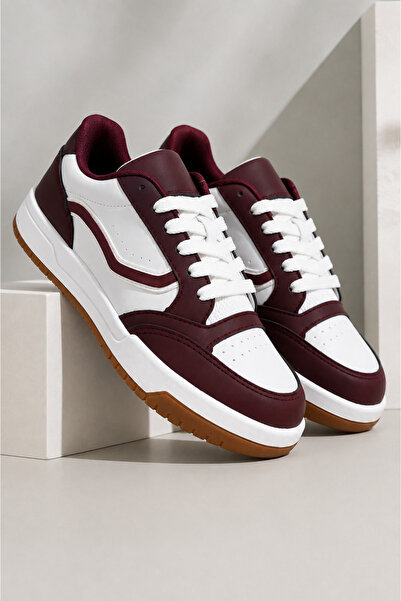 MARCO CASSANİ Unisex Ortopedik Kaydırmaz Taban Bağcıklı Mevsimlik Sneaker