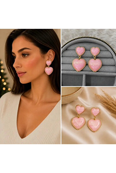 Bozhi Heart Elegant Earrings Daily Elegance Gift Steel