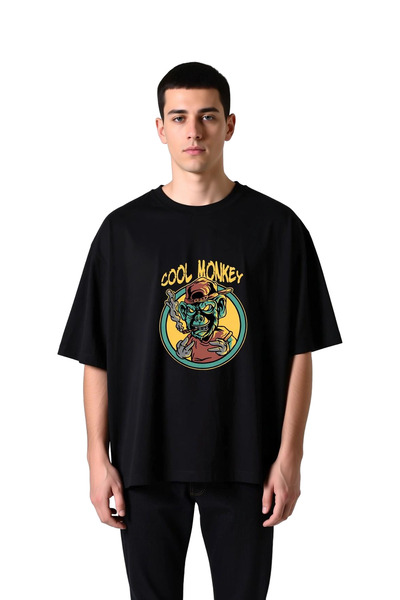 PayBuy Tricou supradimensionat pentru bărbați, cu imprimeu cu desene animate,...