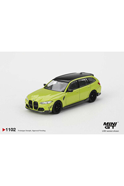 mini gt Μοντέλο αυτοκινήτου BMW M3 M Performance Touring Κίτρινο Σάο Πάολο 20...