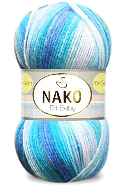 NAKO ELİT BABY MİNİ BATİK 32455 Çok Renkli