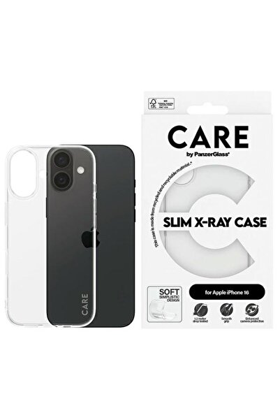 CARE by PanzerGlass® CARE by PanzerGlass X-Ray Μαλακή Βασική Θήκη iPhone 16 6...