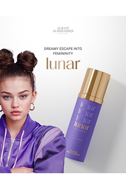 ALBAIT ALDIMASHQI PERFUME LUNAR - All Over Spray for Women, Long Lasting Flor...