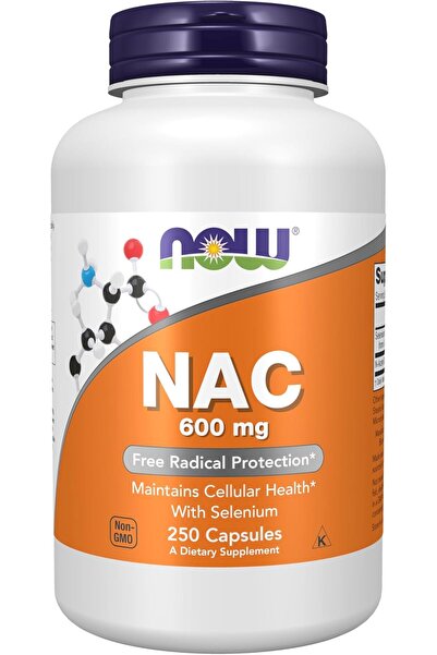 Now Foods Na.c 600 Mg 250 Veg Kapsül Usa Menşeii DaphneLabs