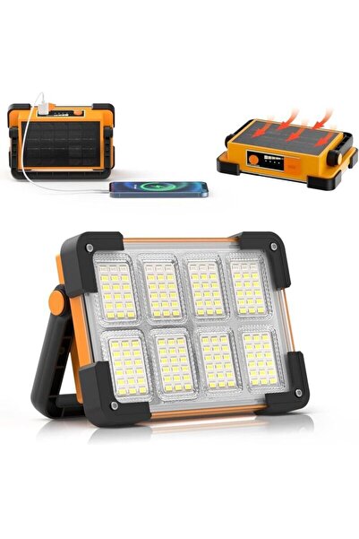 STARSTAR Battery LED floodlight 4 modes solar rechargeable waterproof.