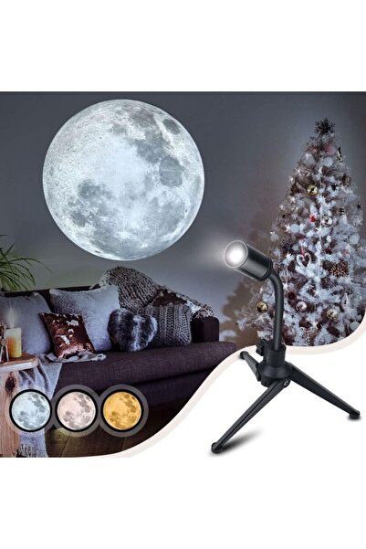 STARSTAR Moon projector 360掳 rotating USB.