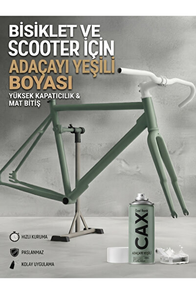 caxcolors CAX Akrilik Sprey Boya - 400 ml, Bisiklet ve Scooter Boyası