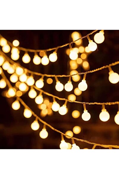 STARSTAR Indoor string lights with 100 LEDs, 10m, battery operated, warm whit...