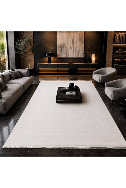 Merinos Santo Halı 60476 060 Leke Tutmaz, Tozumaz Yumuşak Modern Halı Salon O...