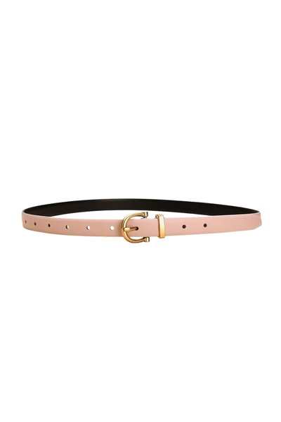 delis Curea dama C-213, piele naturala, Roz pudrat (Marime : 85 cm)
