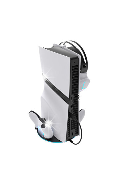 YAXO CYCLONE RAMP NE Suport de încărcare pentru PS5/PS5 Slim/PS5 Pro Negru Te...