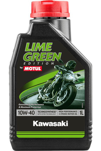 Motul KAWASAKI LIME GREEN BY 10W40 12X1L 303-110442