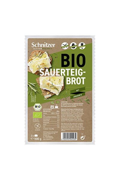 Schnitzer Pâine cu maia și amarant, bio, fără gluten, 500g