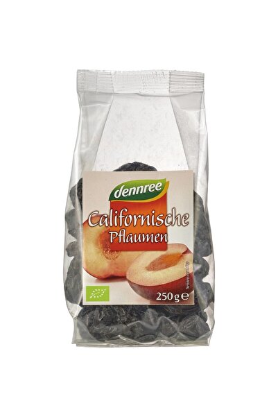 Dennree Prune organice fără sâmburi din California, 250g