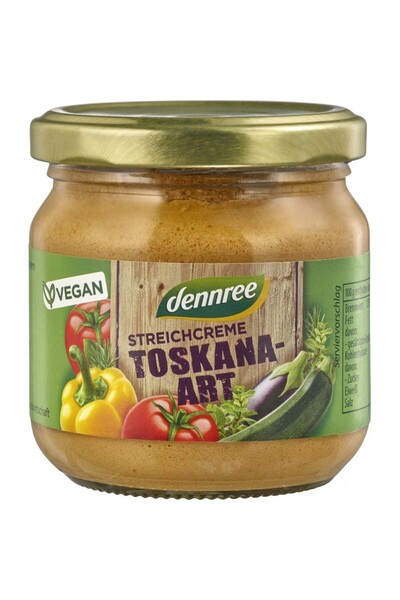 Dennree Pate de legume Toskana bio, 180g