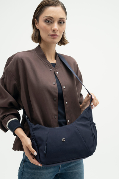 Matthew Cox Women's Shoulder Bag Dark Blue Byn2534