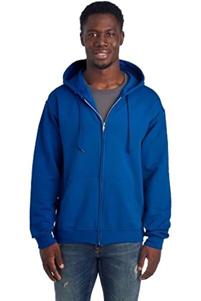 Jerzees mens Fleece Full-Zip Hooded Sweatshirt Hooded Sweatshirt