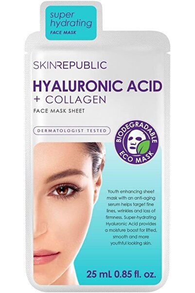 Skin Republic Hyaluronic Acid + Collagen Face Mask