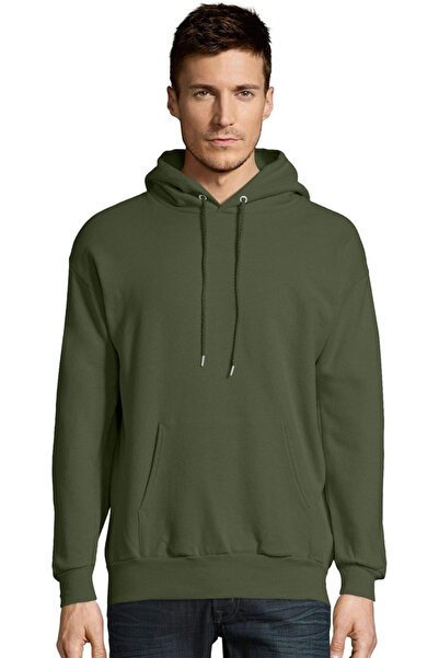 HANES Men's EcoSmart Fleece Hoodie Sweatshirt