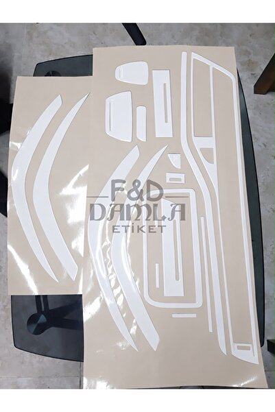 FD Damla Etiket Citroen C5 2009> Dashboard Console Trim Front Chest Mahogany ...