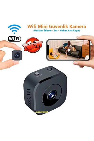 Forestia Kablosuz Mini Wifi Kamera - Cepten Uzaktan Canlı İzleme, Sesli Dinle...