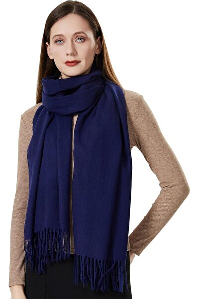 QBSM Womens Large Soft Wedding Evening Pashmina Shawls Wraps Scarfs