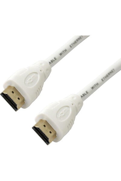 MANHATTAN Καλώδιο HDMI αρσενικό σε αρσενικό 0,5μ Λευκό