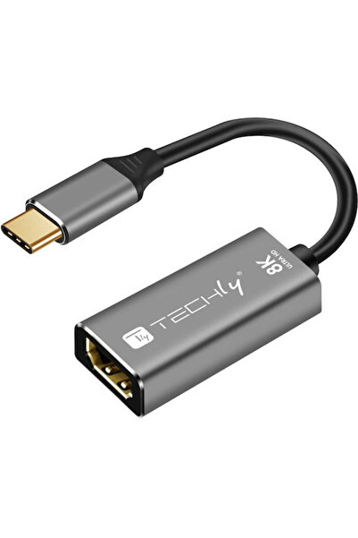 Techly Μετατροπέας USB-C αρσενικό σε HDMI θηλυκό 1 τεμάχιο IADAP-USBC-HDMI8