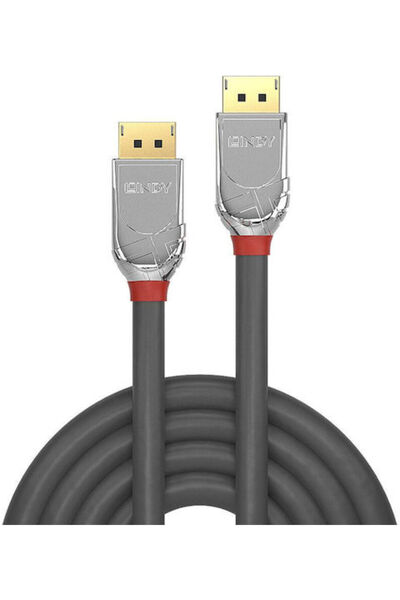 LİNDY Καλώδιο DisplayPort αρσενικό - DisplayPort αρσενικό 3μ Μαύρο (36303)
