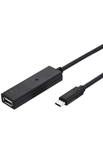 Roline Καλώδιο Value 12.99.1114 Από USB-C αρσενικό σε USB-A θηλυκό 20μ Μαύρο