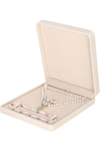 LETURE Velvet Jewelry Set Box, Velvet Gift Box for Bracelet Necklace Earring ...