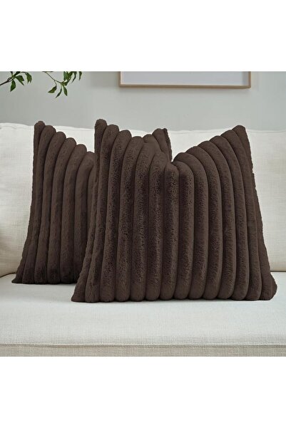 FUTEI Cream White Throw Pillow Covers 20x20 Inch Set of 2,Modern Fall/Winter ...