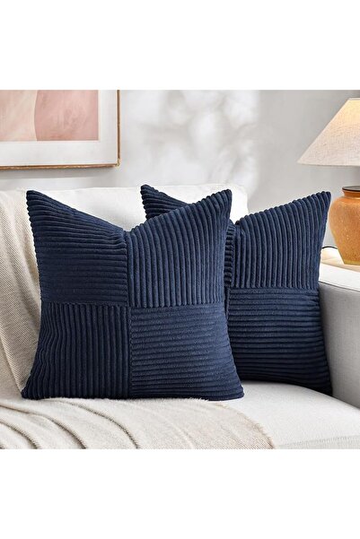 Fancy Homi عبوتان من أغطية الوسائد الزخرفية بنمط بوهو ريفي مقاس 18×18 بوصة لل...
