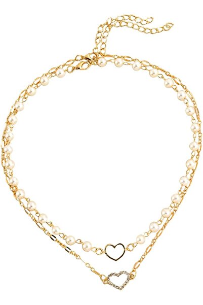 Shining Diva Fashion Stylish Multilayer Chain Pendant Necklace for Women and ...