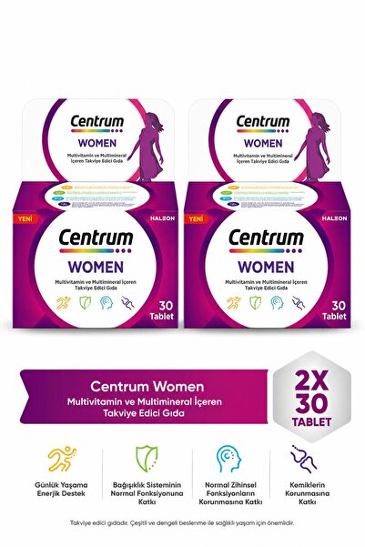 Centrum Women 30 Tablet 2 Adet
