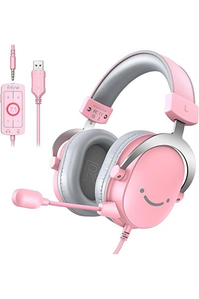 Fifine H9 Wired Gaming Headset with Microphone, 3.5mm and USB Connectivity | ...