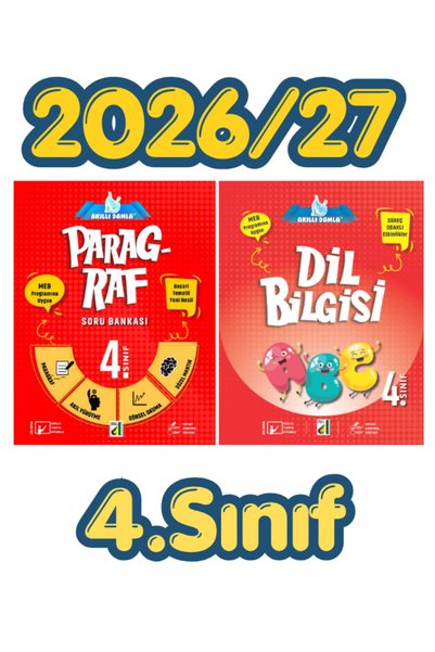 Damla Yayınevi Damla 4.Sınıf Dil Bilgisi - Paragraf Soru Bankası 2026 -2027 Y...