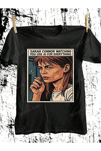 2BIR Men's Vintage Pin-Up Graphic T-Shirt Soft 100% Cotton Rebel With Sarah C...