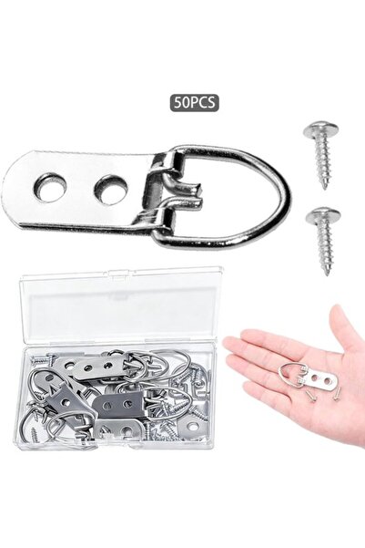 STARSTAR hooks hooks Metal 50- D-rings D-rings double-hole D-ring Suitable pi...