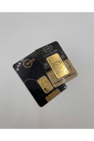 paksoy kuyumculuk 10 Gram Külçe Altın 24 Ayar 995 Milyem